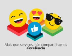 Nós compartilhamos excelência!