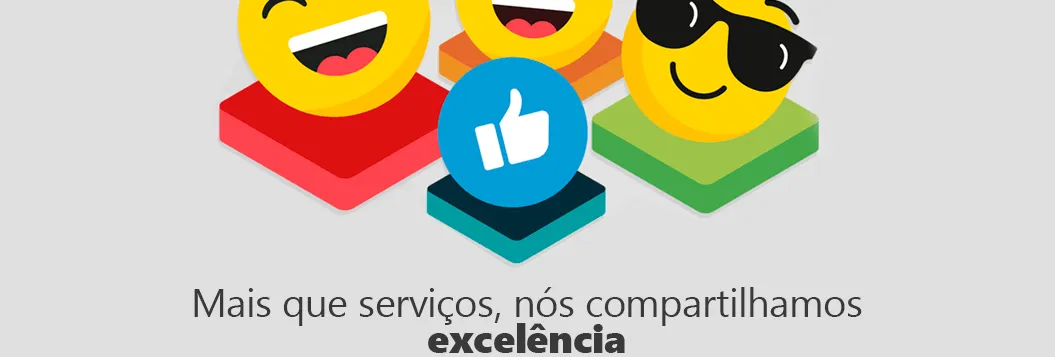 Nós compartilhamos excelência!
