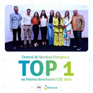 Premiação Benchmark em CSC 2024 é nosso! 